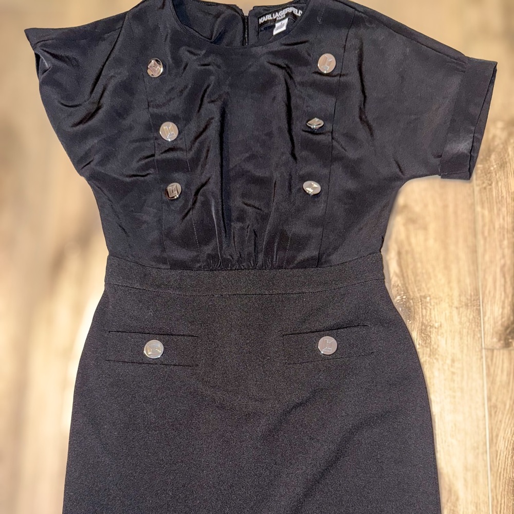 Karl Lagerfeld Midnight Black Top